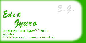 edit gyuro business card